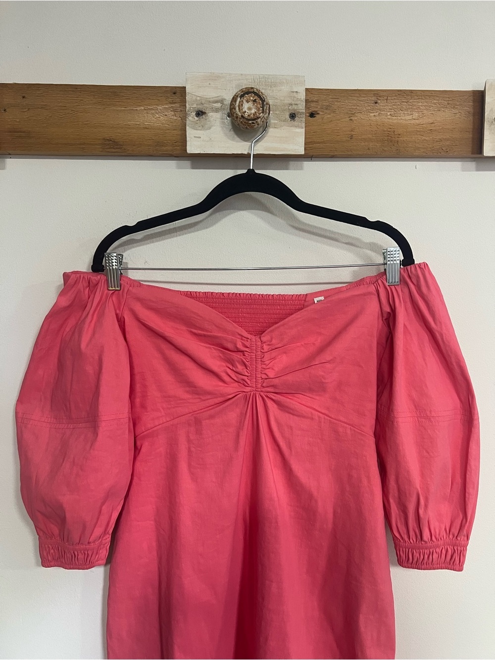 ALC Mila Off Shoulder Linen Blend Mini Dress - Picture 4 of 16